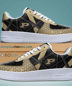 Purdue Boilermakers NCAA Football Team Air Force 1 NAF Sneakers