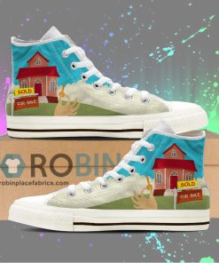 Real Estate Canvas High Top Sneaker