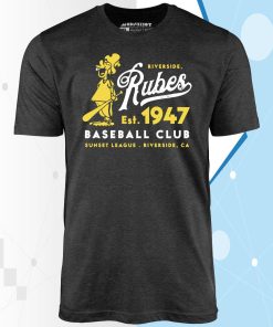 Riverside Rubes – California – Vintage Minor League Baseball Unisex T-Shirt