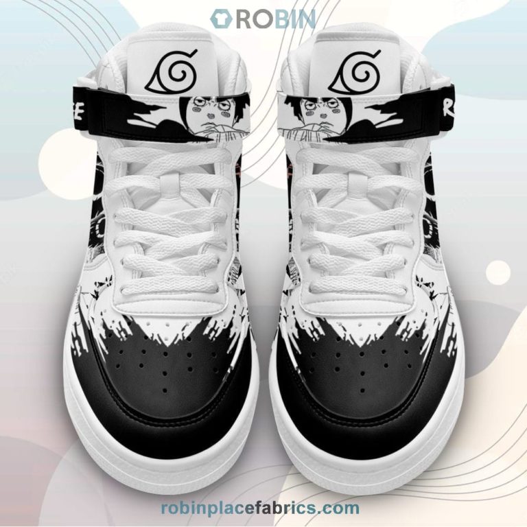 Rock Lee Sneakers Air Mid Custom Anime Shoes