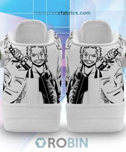 Roronoa Zoro Sneakers Air Mid Custom One Piece Anime Shoes Roronoa Zoro Sneakers Air Mid Custom One Piece Anime Shoes