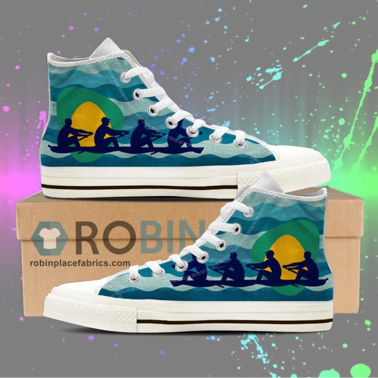 Rowing Canvas High Top Sneaker