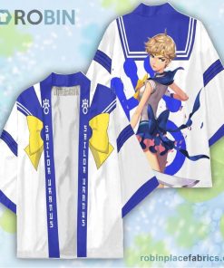 Sailor Uranus Kimono Cardigans Custom Sailor Moon Sailor Uranus Kimono Cardigans Custom Sailor Moon