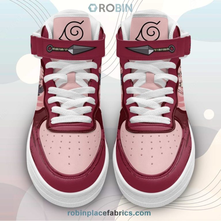 Sakura Haruno Sneakers Air Mid Custom Anime Shoes