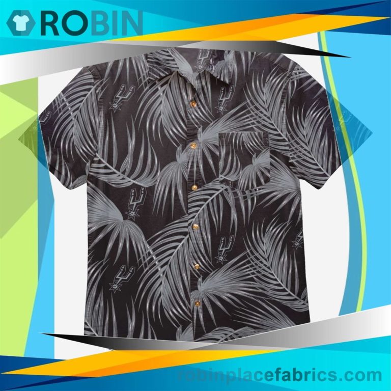San Antonio Spurs Hawaiian Button Up Shirt