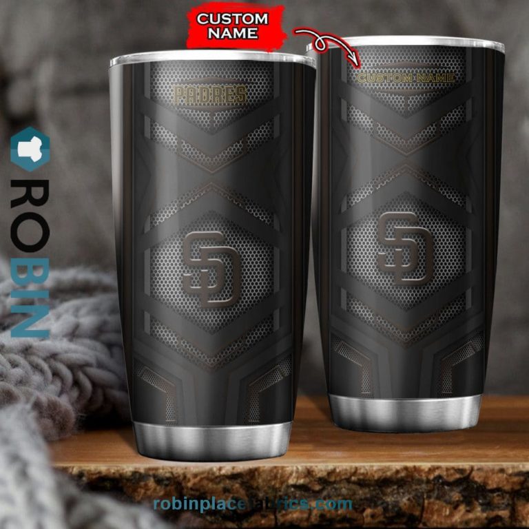 San Diego Padres Custom Name Tumblers Cup