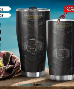 San Diego Padres Custom Name Tumblers Cup San Diego Padres Custom Name Tumblers Cup