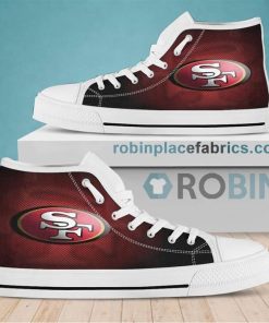 San Francisco 49er Canvas Sneaker Top Shoes