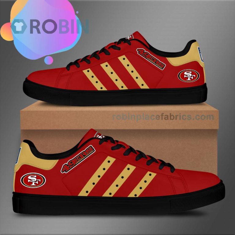 San Francisco 49ers Low Basketball Shoes – Stan Smith Sneaker