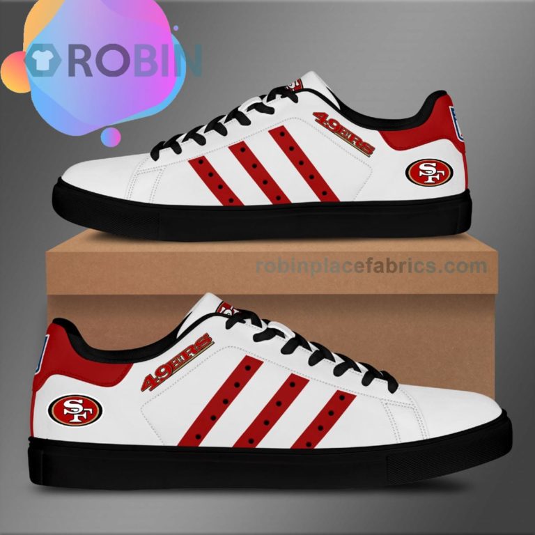 San Francisco 49ers Low Top Sneaker – Stan Smith Sneaker
