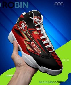 San Francisco 49ers NFL Air Jordan 13 Sneakers San Francisco 49ers NFL Air Jordan 13 Sneakers