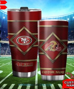 San Francisco 49ers NFL Custom Name Tumblers Cup