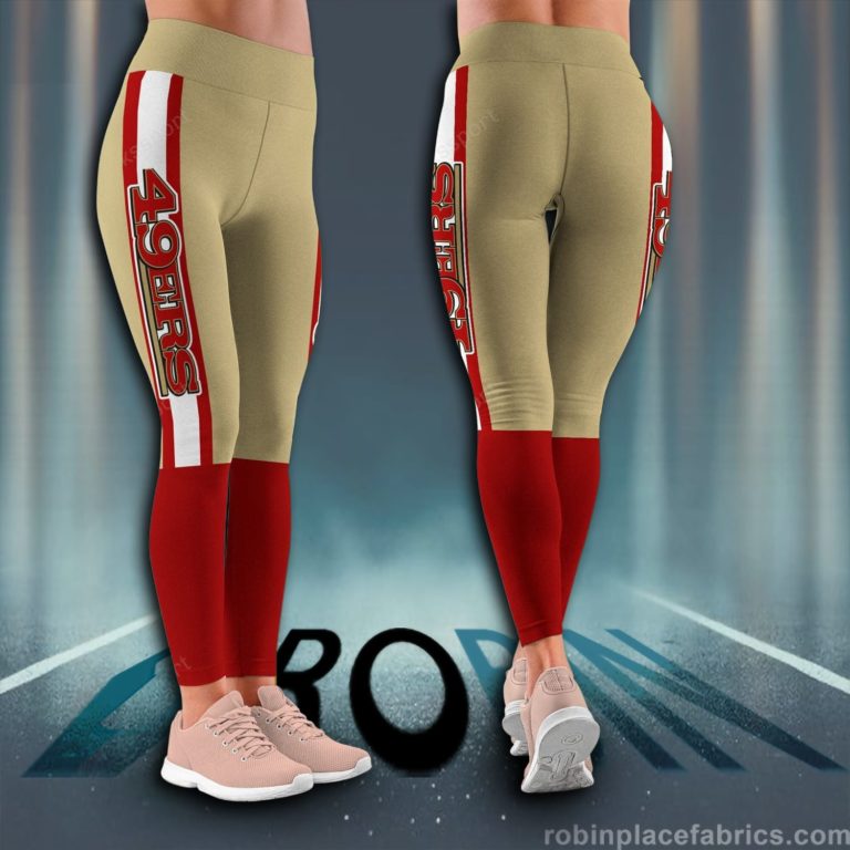 San Francisco 49ers NFL High Waisted Leggings
