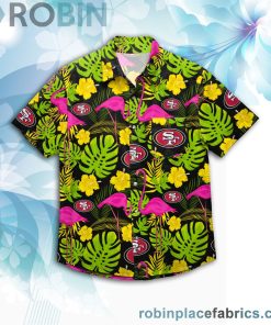 San Francisco 49ers Nfl Short Sleeve Button Up Shirt