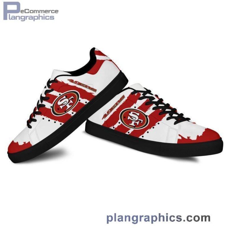 San Francisco 49ers NFL Skate Shoes – Stan Smith Sneakers
