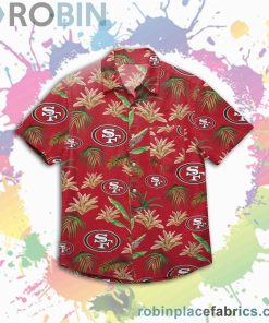 San Francisco 49ers Nfl Victory Vacay Button Up Shirt