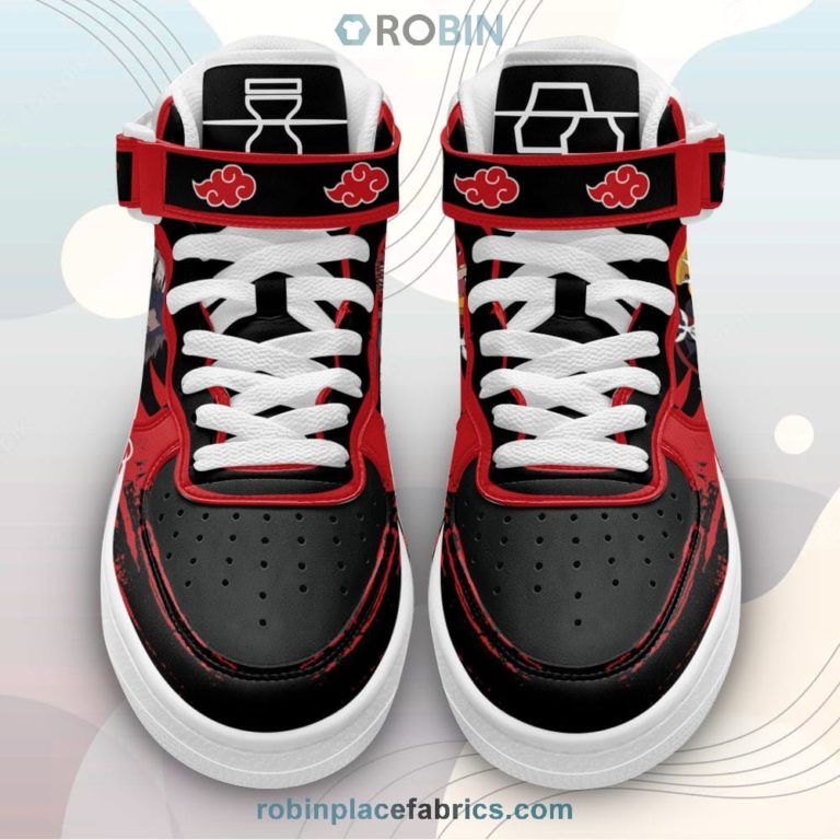 Sasori and Deidara Sneakers Air Mid Custom Akatsuki Anime Shoes
