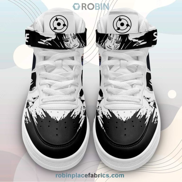 Sasuke Uchiha Sneakers Air Mid Shoes