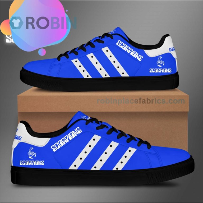 Scorpions Blue Low Top Sneaker – Stan Smith Sneaker