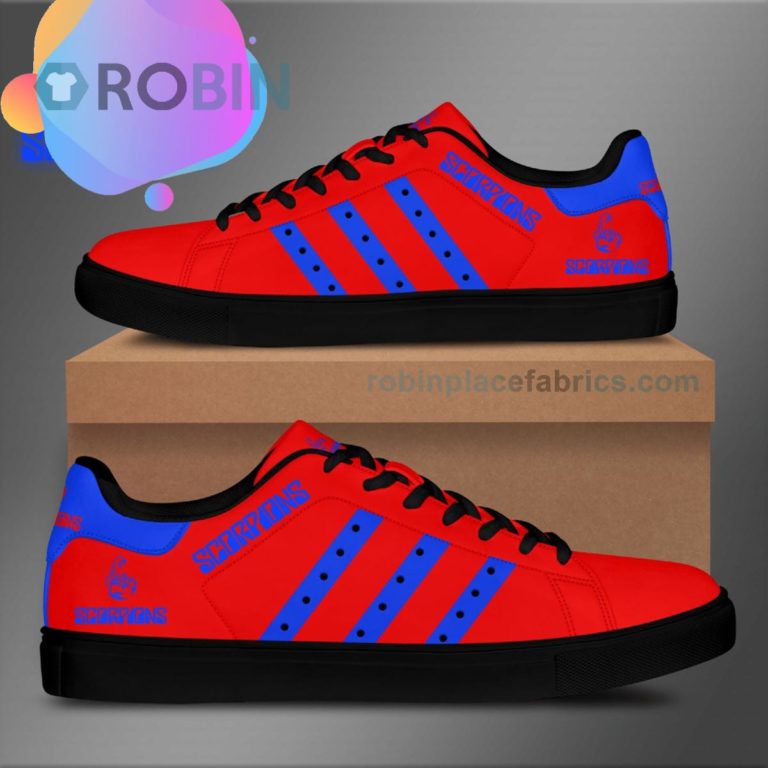 Scorpions Low Top Casual Skate Sneaker – Stan Smith Sneaker