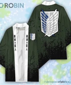 Scout Regiment Coat Attack On Titan Kimono Cadirgans