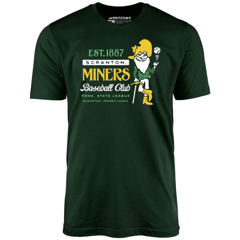 Scranton Miners – Pennsylvania – Vintage Minor League Baseball Unisex T-Shirt