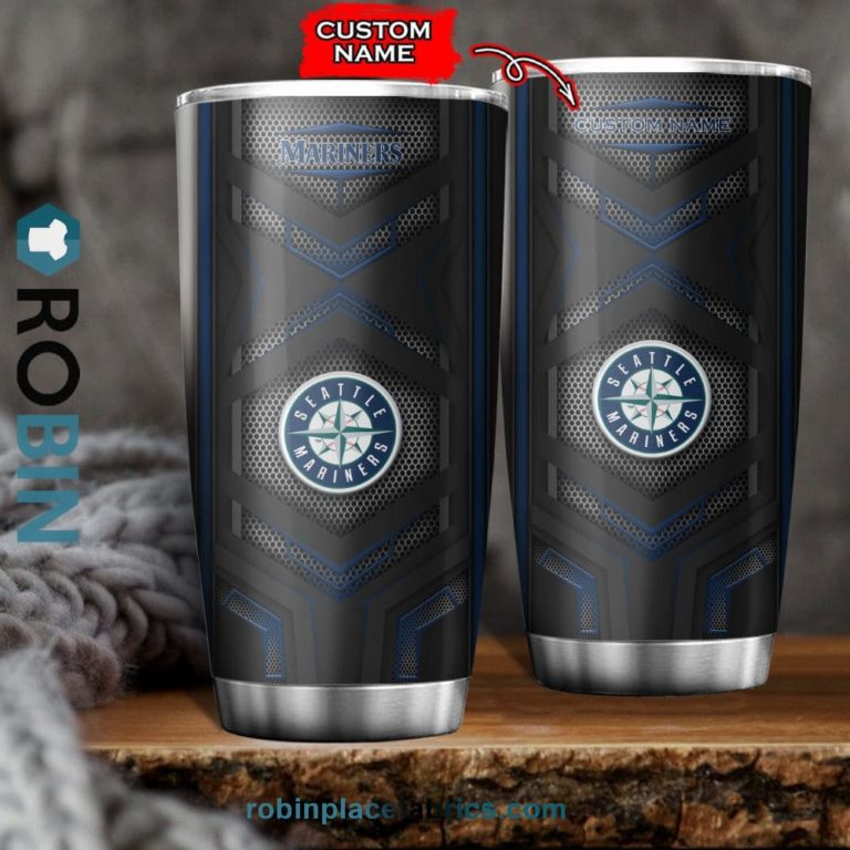 Seattle Mariners Custom Name Tumblers Cup