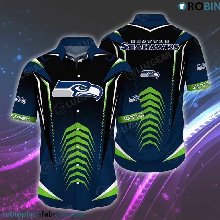 Seattle Seahawks NFL Beach Shirt