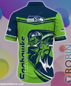 Seattle Seahawks NFL Casual Button Down Hawaiian Shirts