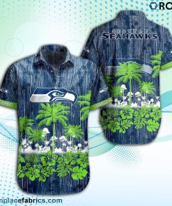 Seattle Seahawks NFL Hawaii Graphic Tropical Patterns