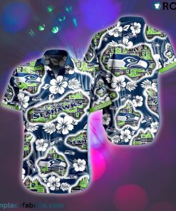 Seattle Seahawks NFL Hawaii Shirt Graphic Floral