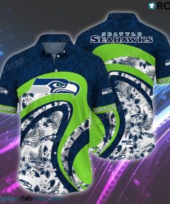 Seattle Seahawks NFL Hawaii Shirt Graphic Floral Tropical Patterns