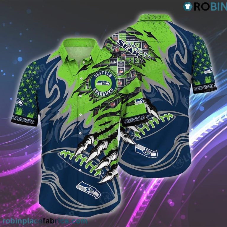 Seattle Seahawks NFL Hawaiian Shirt Style Vintage Summer Beach Shirt