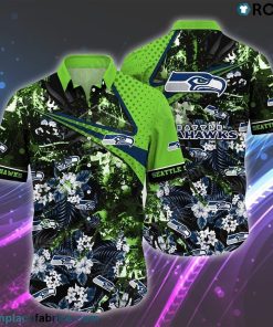 Seattle Seahawks NFL Hawaiian Shirt Tropical Patterns
