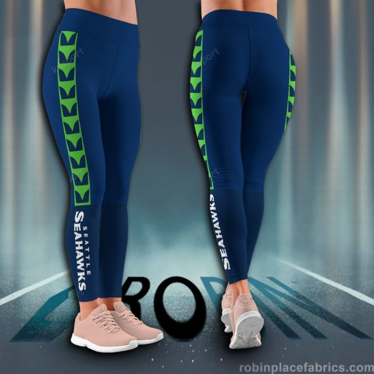 Seattle Seahawks NFL High Waisted Leggings