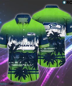 Seattle Seahawks NFL Summer Hawaiian Shirt Tropical Patterns