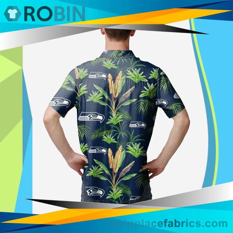 Seattle Seahawks Victory Vacay Button Up Shirt