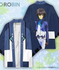 Setsuna F. Seiei Kimono Cardigans Custom Gundam