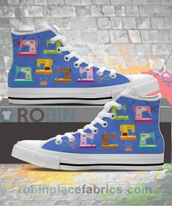 Sewing Lovers Canvas High Top Sneaker
