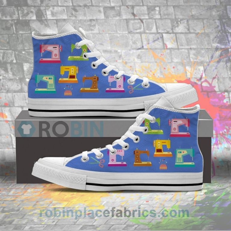 Sewing Lovers Canvas High Top Sneaker