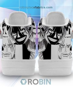 Shanks Sneakers Air Mid Custom One Piece Anime Shoes Shanks Sneakers Air Mid Custom One Piece Anime Shoes