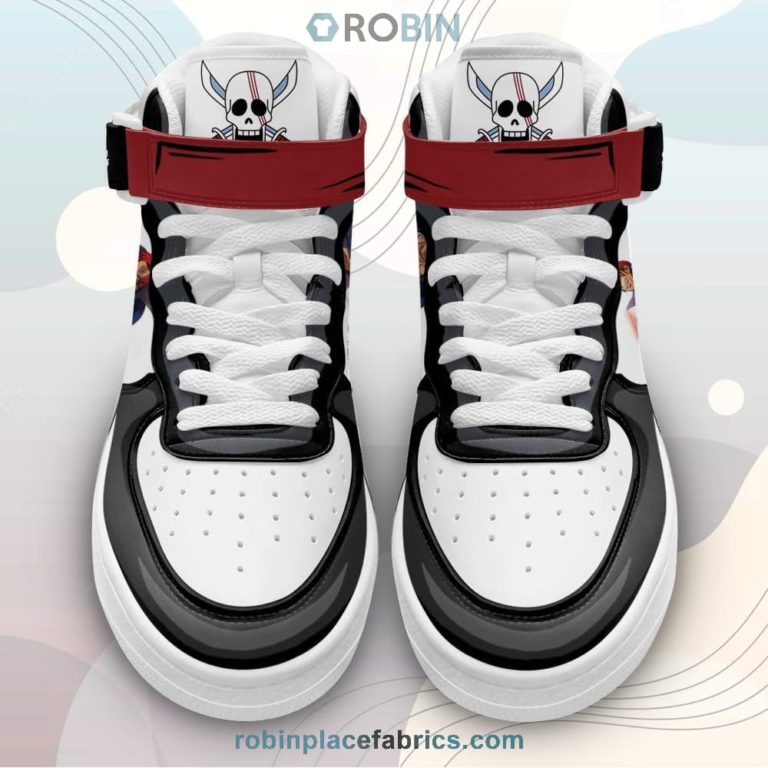 Shanks Sneakers Air Mid One Piece Anime Shoes