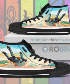 Skydiving Canvas High Top Sneaker