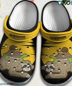 Sloth Turtle Snail Wheee Crocs Shoes