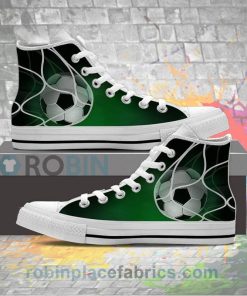 Soccer Canvas High Top Sneaker