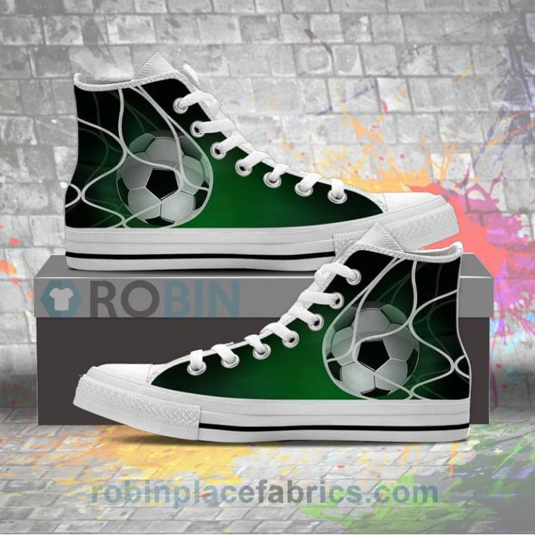 Soccer Canvas High Top Sneaker