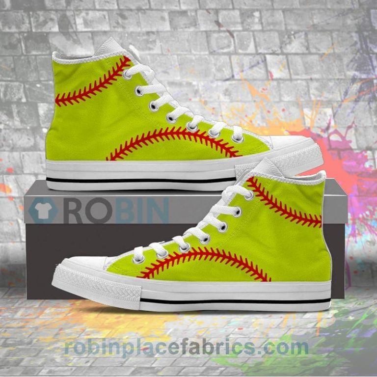 Softball Canvas High Top Sneaker