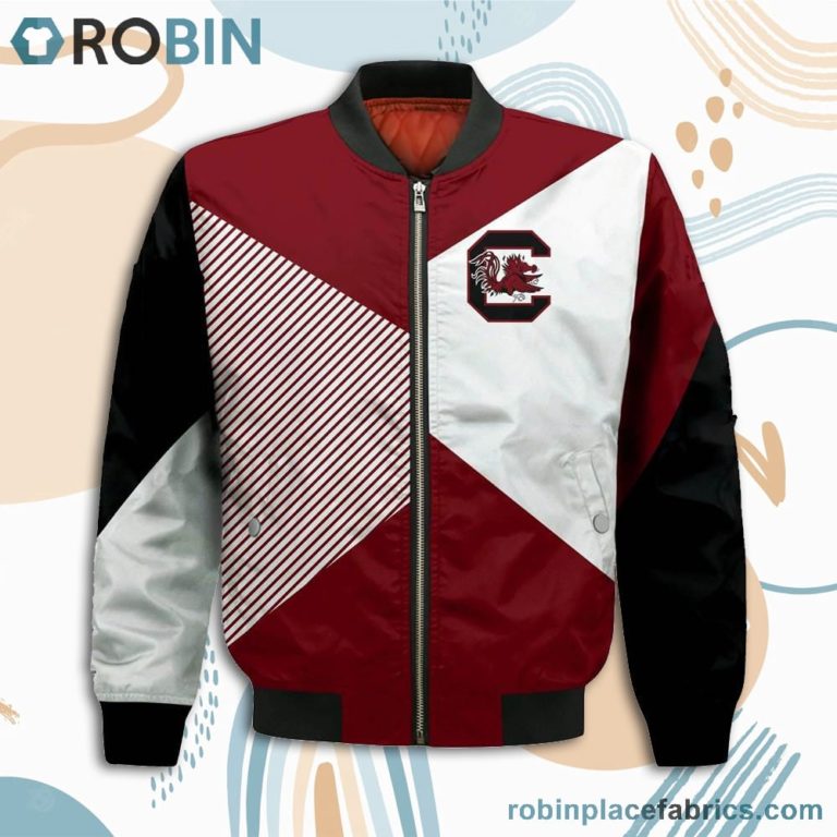 South Carolina Gamecocks Damn Right I Am Gamecocks Fan Now And Forever Bomber Jacket