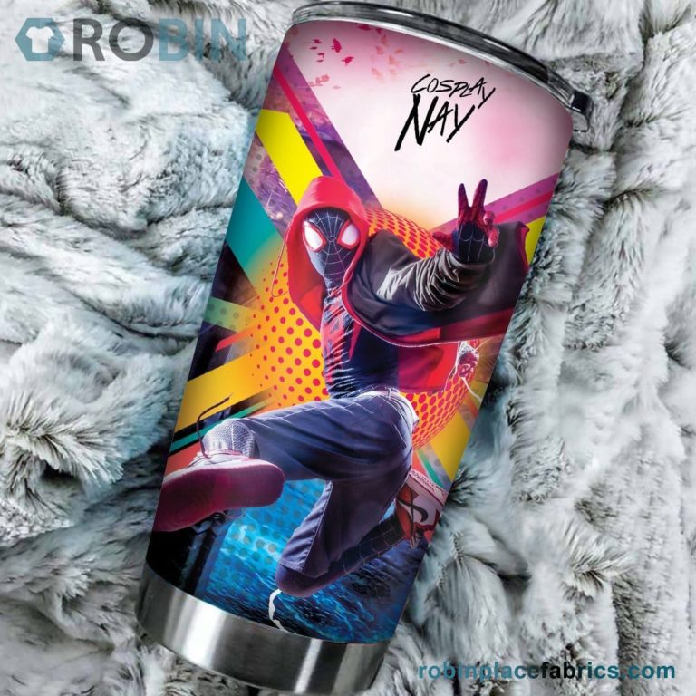 Spidey Miles – Signed Stainless Steel Tumblers Cup
