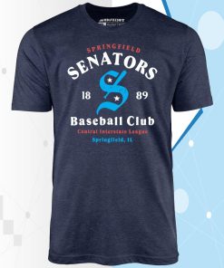 Springfield Senators – Illinois – Vintage Minor League Baseball Unisex T-Shirt
